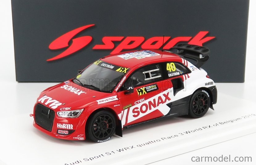 SPARK-MODEL S7828 Scale 1/43 | AUDI S1 WRX QUATTRO TEAM