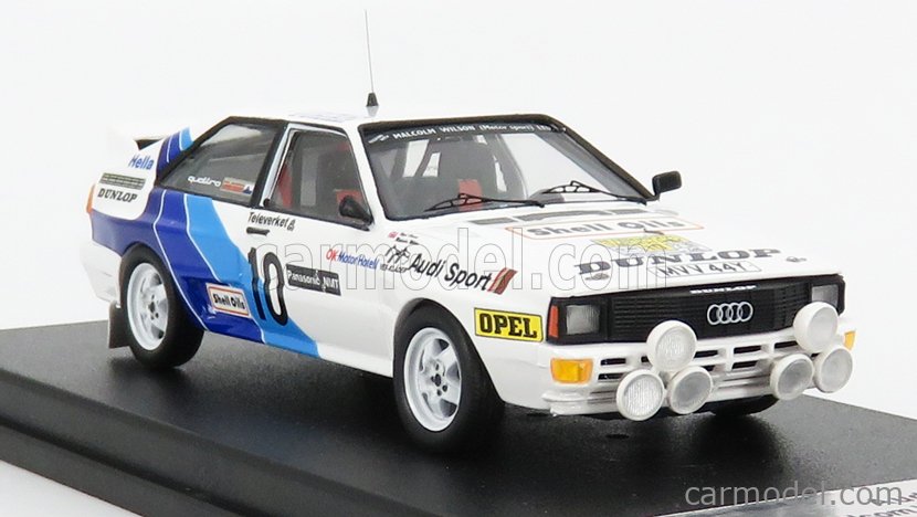 Modèle réduit Audi Quattro, Rac Rally, 1987, #19 1/43 | Trofeu