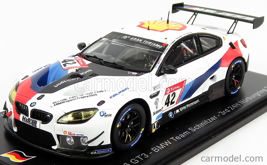 BMW - 6-SERIES M6 GT3 TEAM SCHNITZER N 42 3rd 24h NURBURGRING 2020 A.FARFUS  - J.KLINGMANN - M.TOMCZYK - S.VAN DER LINDE