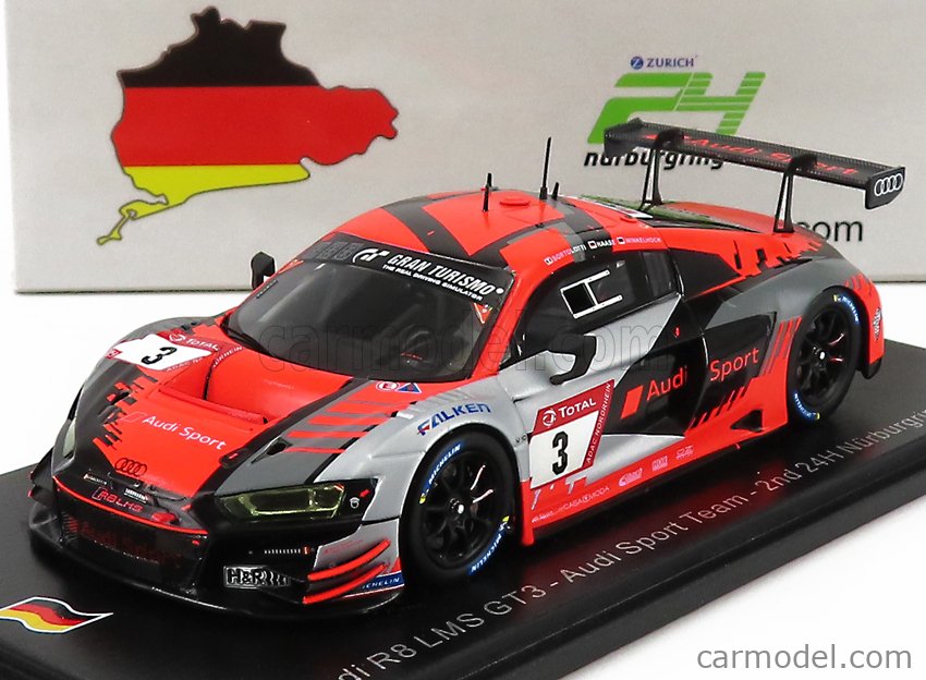 Audi R8 LMS GT3 Audi Sport 24H Nürburgring 2020 Bortolotti/Winkelhock Spark 1:43