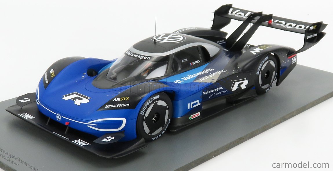 Volkswagen VW ID.R Romain Dumas Volkswagen Motorsport 1:18 Spark 18S507 NEU
