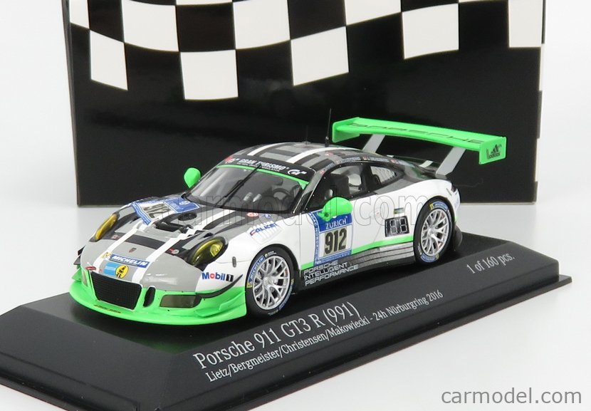 PORSCHE 991 GT3 r Manthey Racing n°911 24 h. Nurburgring 2018