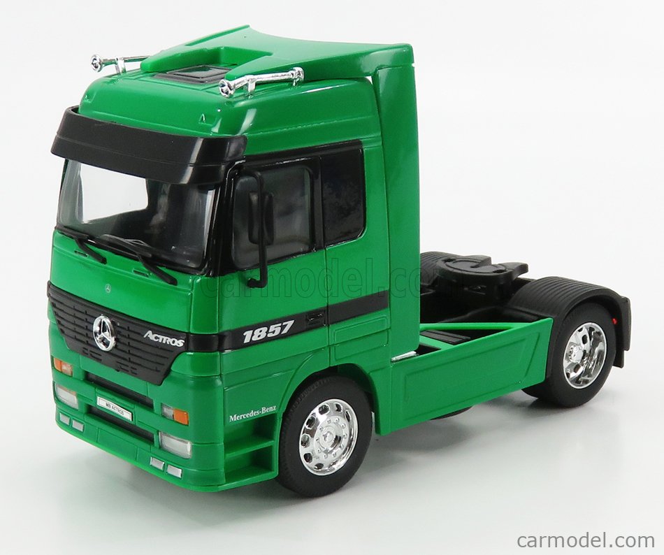 Mercedes-Benz Actros 1857 Tanklaster Power Oil LKW Truck Weiss 1/32 Welly Modell 