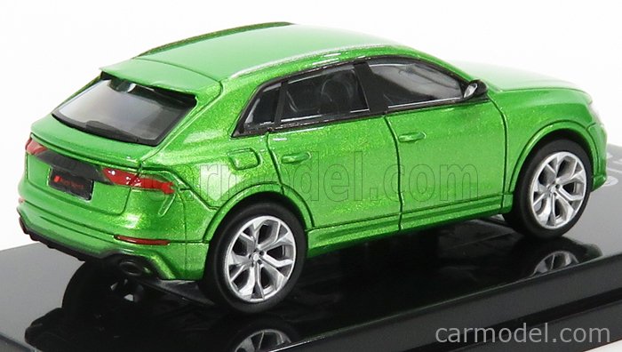 Miniature Paragon 1/64 - Audi RS Q8 Turbo Bleu Métal - Modèle Réduit Voiture