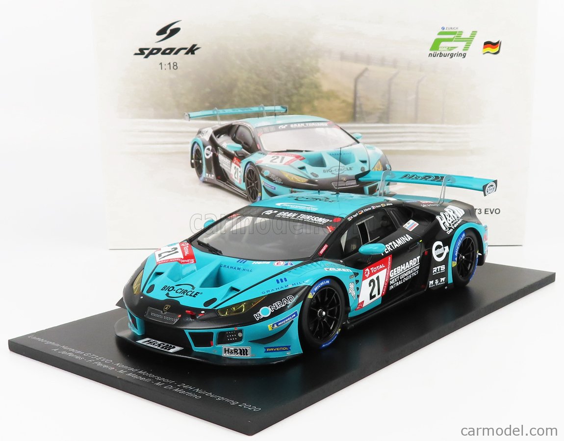 Lamborghini Huracán GT3 EVO No.21 Konrad Motorsport 24H Nürburgring 2020 - ModellArts