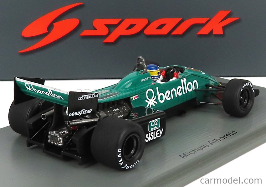 Tyrrell 011 n3 Michele Alboreto 1982 F1 4ème Grand Prix d'Allemagne