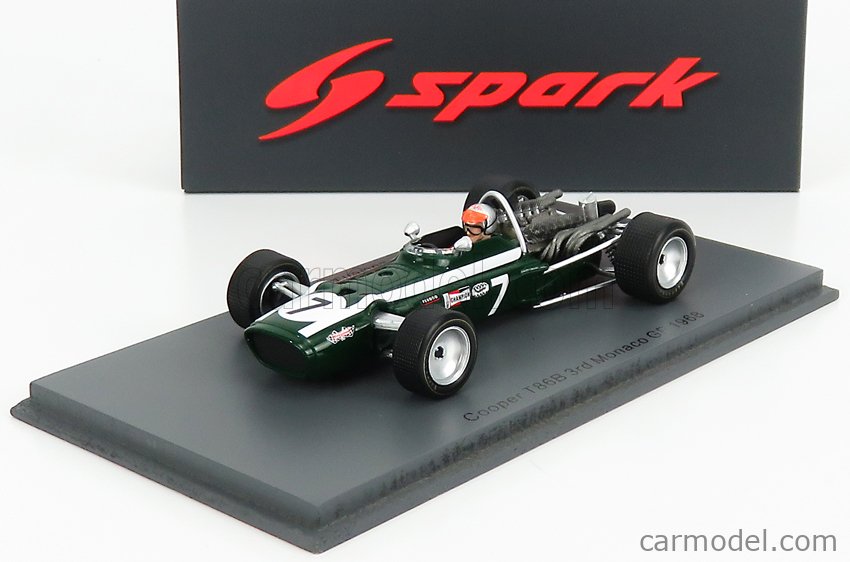 FR] Spark Model COOPER T86B JOHNNY SERVOZ-GAVIN 1968 N.32 FRENCH GP 1