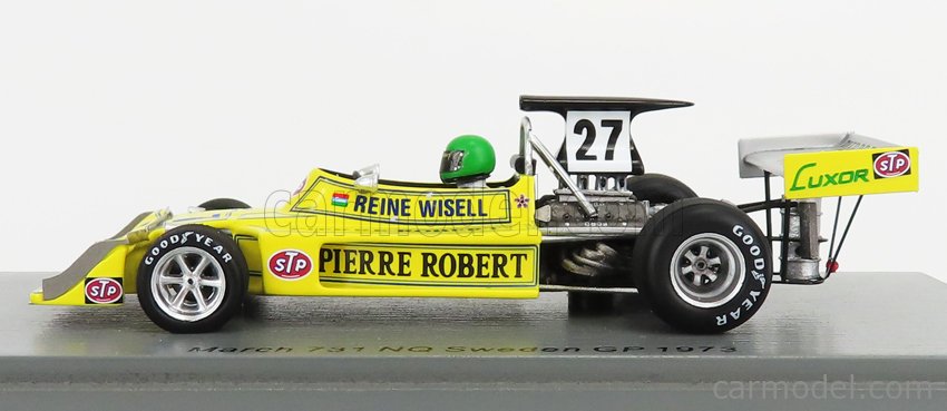 MARCH FORD 731 N.27 SWEDEN GP 1973 R.WISELL 1:18 Tecnomodel Formula 1
