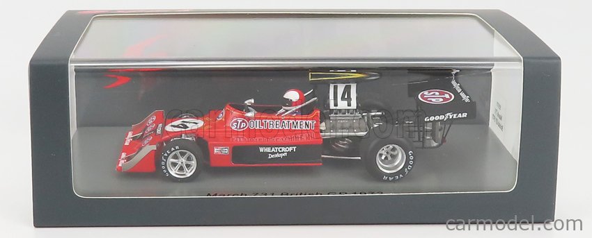 SPARK-MODEL S5373 Scale 1/43 | MARCH F1 731 N 14 ENGLISH GP