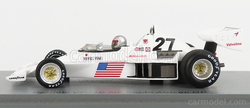 Spark Models PARNELLI VPJ4 N27 4TH SWEDEN GP 1975 - MARIO ANDRETTI S1892