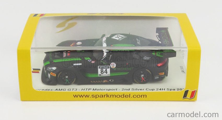 SPARK-MODEL SB385 Scale 1/43 | MERCEDES BENZ GT AMG GT3 TEAM HTP ...