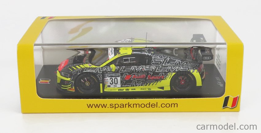 SPARK-MODEL SB380 Scale 1/43 | AUDI R8 LMS GT3 TEAM AUDI SPORT HRT N 30 ...