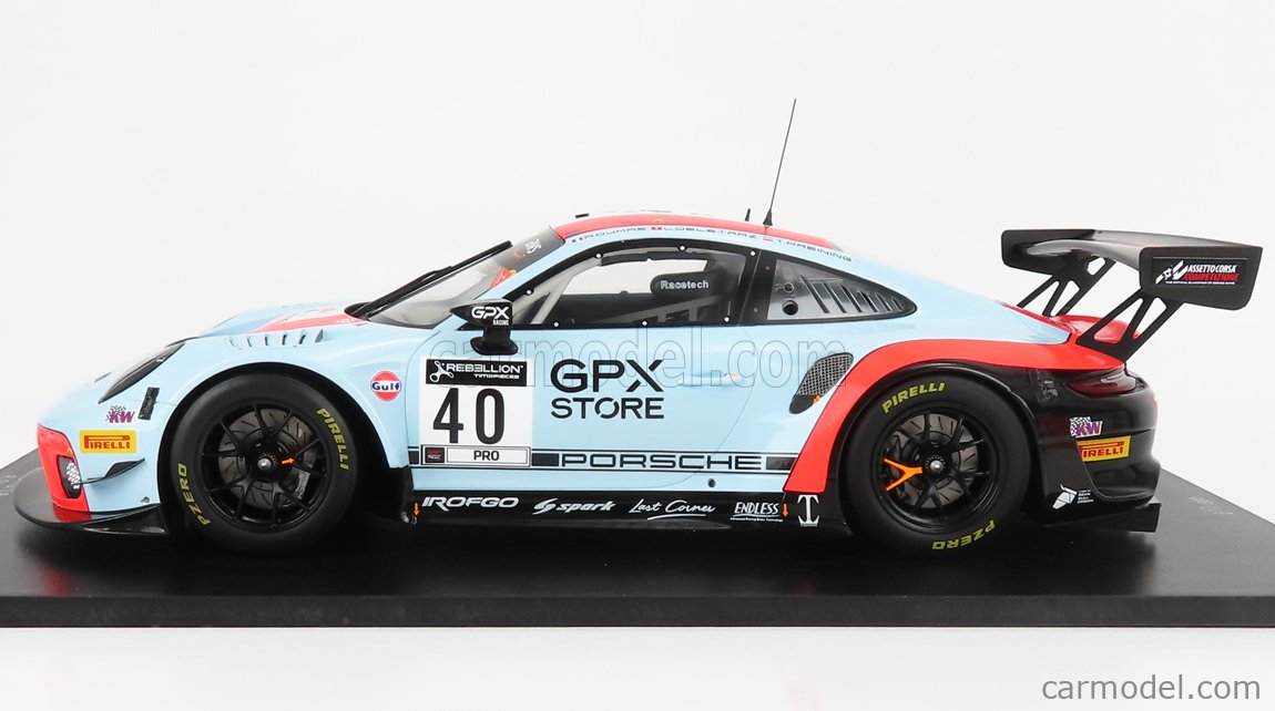 【SPARK】限定600台Porsche 911 GT3R-GPX 2020 SPARK 1/43 - PORSCHE 911 GT3 R - GPX Racing - Spa 2020
