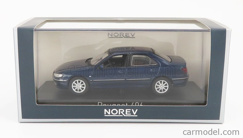 NOREV 474619 Scale 1/43 | PEUGEOT 406 2003 CHINESE BLUE