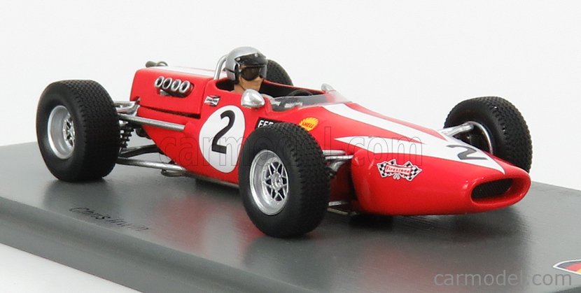 SPARK-MODEL SG511 Scale 1/43 | LOLA F2 T100 N 2 WINNER EIFELRENNEN 1968 ...