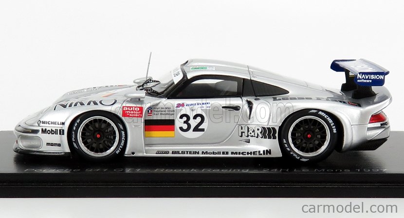 Porsche 911 GT3 RS type 996 Le Mans 2003 n° 84 T2M