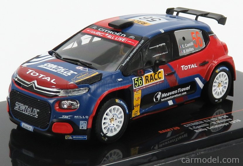 Citroen C3 WRC No.4 Rallye Švédsko 2019 1:43 - IXO Models
