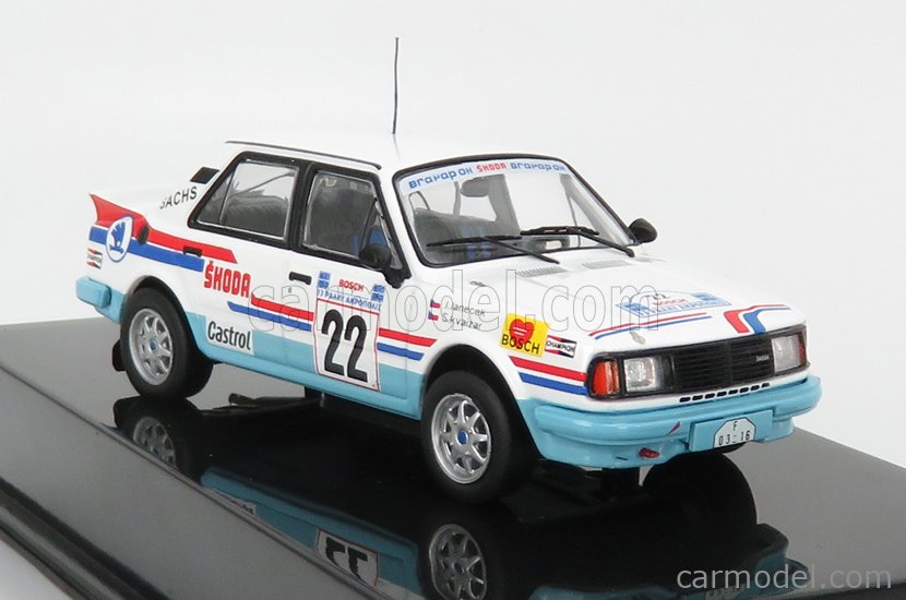 Skoda 130LR 22 Rallye de l'Acropole 1986 Kvaizar - Janecek IXO