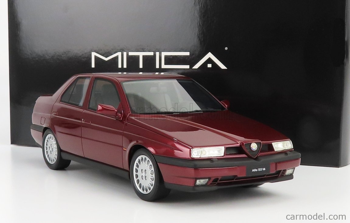 単品購入可 MITICA 1/18 アルファ・ロメオ 155 2.5 V6 1992 Red