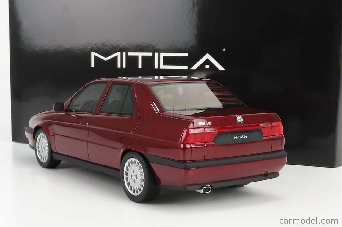 単品購入可 MITICA 1/18 アルファ・ロメオ 155 2.5 V6 1992 Red