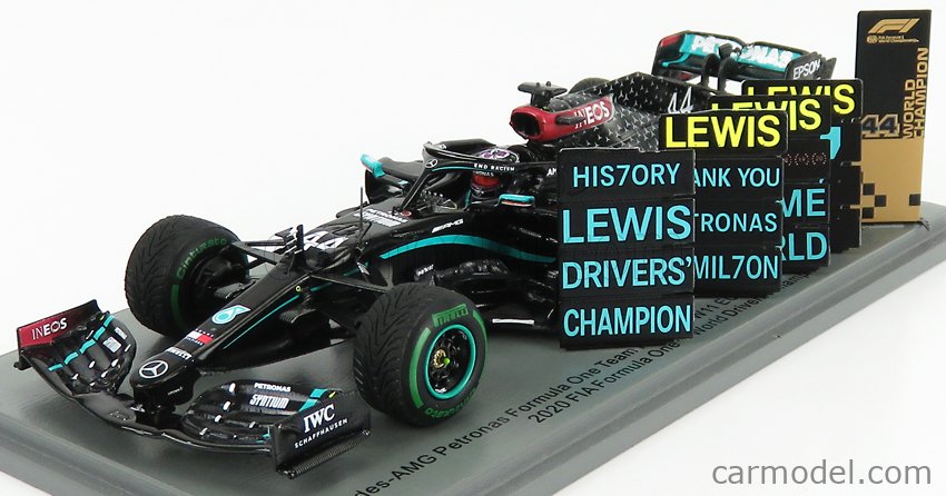 Mercedes-AMG Petronas F1 Team Lewis Hamilton Winner Turkish GP 2020 in 1:43 Scal