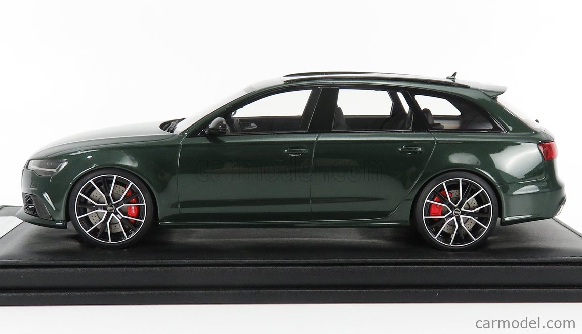 MOTORHELIX MH012VG Scala 1/18 | AUDI A6 RS6 AVANT 2017 DARK
