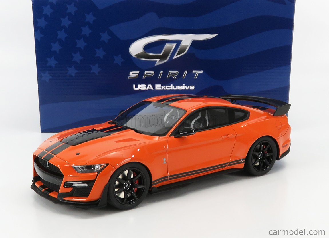 【再入荷好評】●GTスピリット 1/18 フォード マスタング シェルビー GT500 2020 オレンジ US Exclusive GTS035US 乗用車