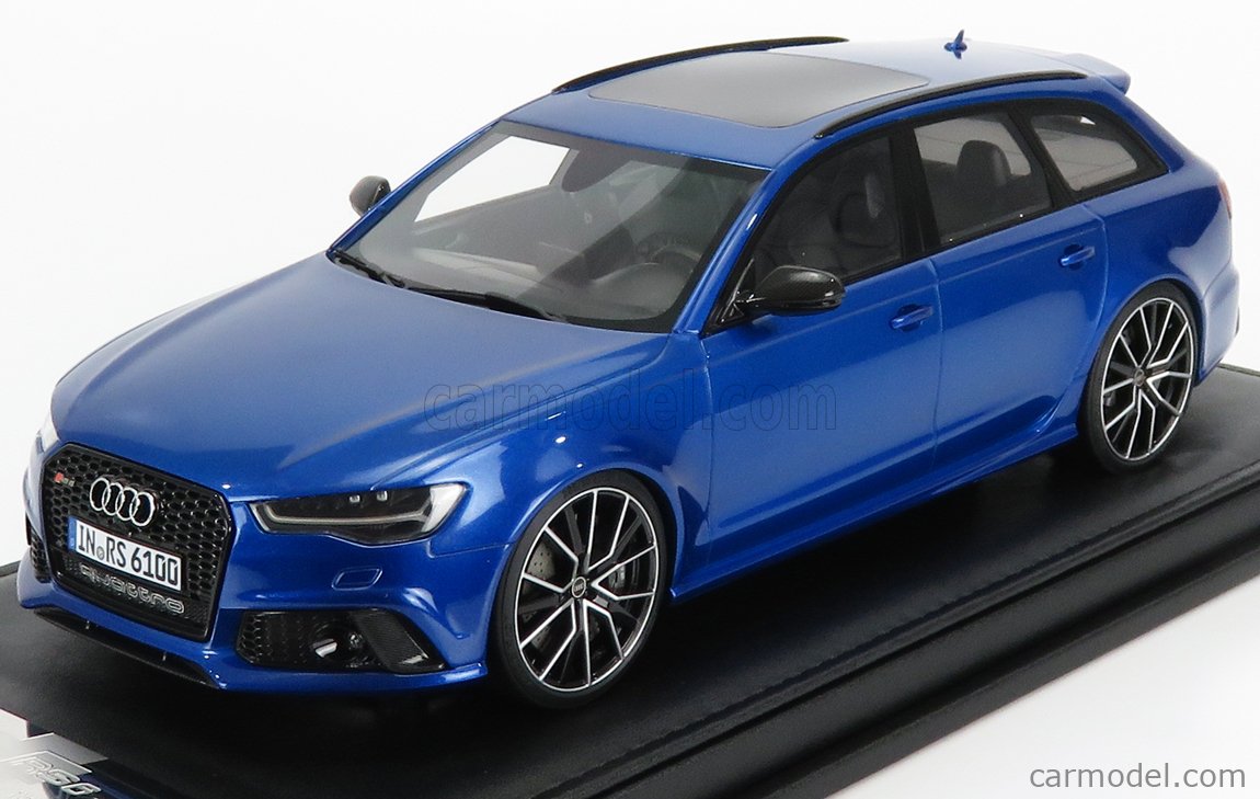 1/18 アウディA6 MOTORHELIX MH012SB Scale 1/18 | AUDI A6 RS6 AVANT 2017 SEPANG BLUE