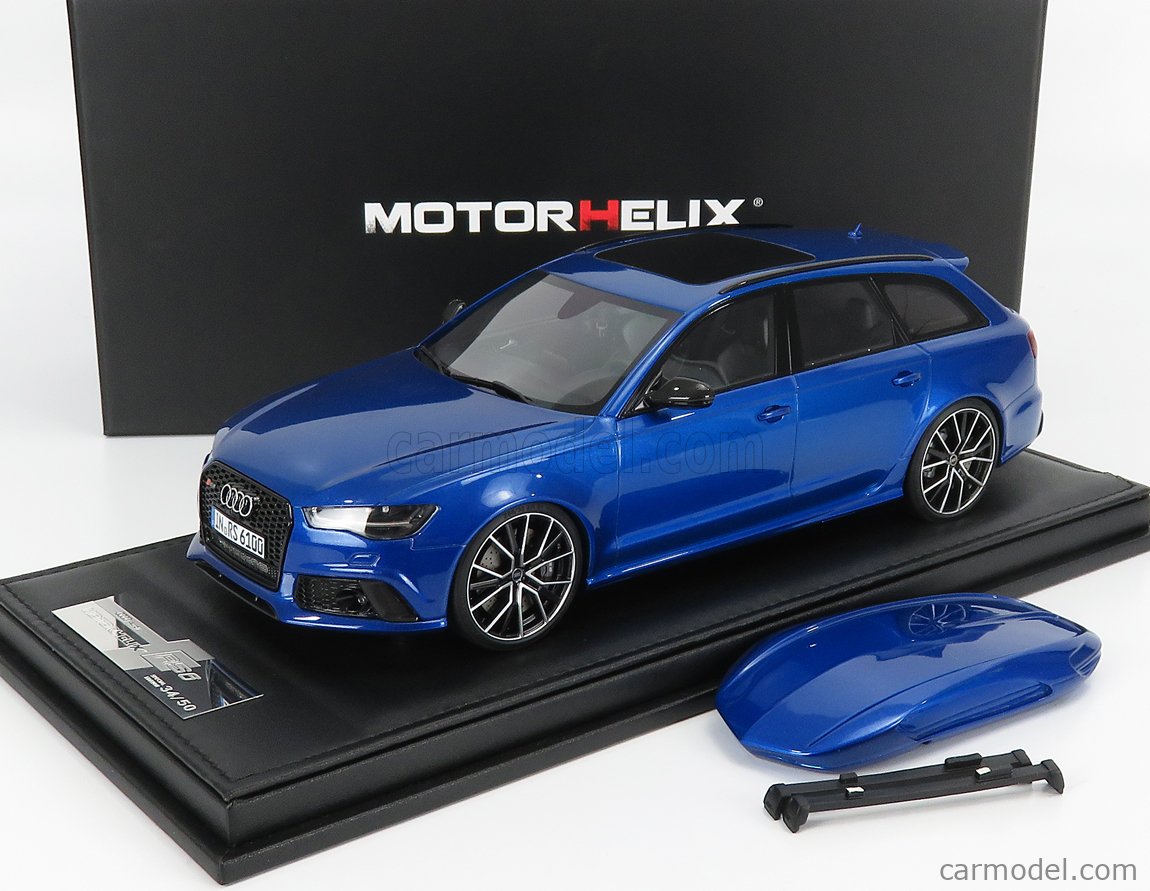 MOTORHELIX 1/18 ナルドグレー　Audi RS6 Avant Motorhelix Audi RS6 (C8) Grey 1:18 Scale (Unboxing) - YouTube