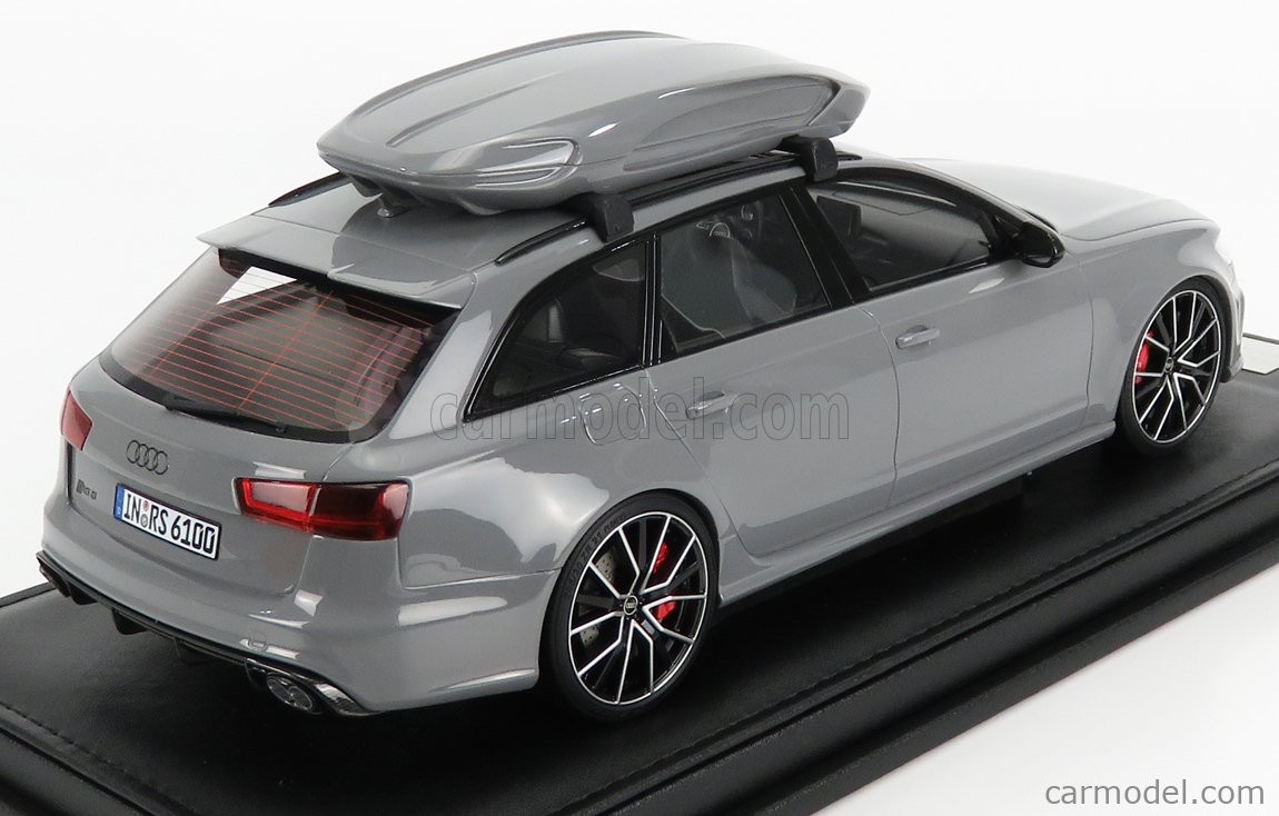 MOTORHELIX 1/18 ナルドグレー　Audi RS6 Avant MOTORHELIX MH012DG Scale 1/18 | AUDI A6 RS6 AVANT 2017 MATT