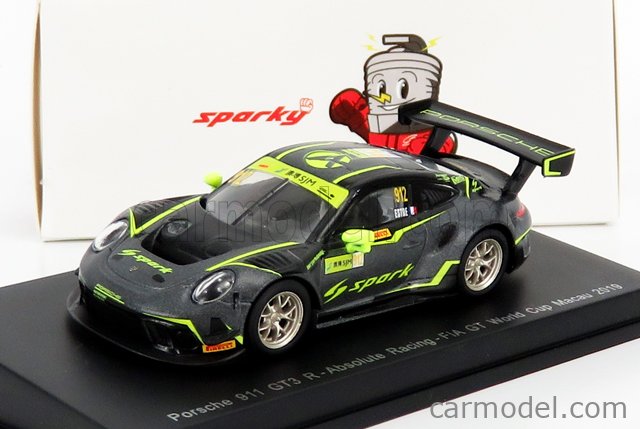 国際ブランド 1 64 スパークモデル Porsche 911 GT3 R No.912 Absolute