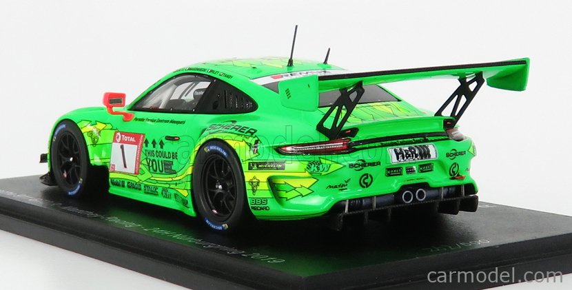 SPARK-MODEL SG556 Scale 1/43 | PORSCHE 911 991-2 GT3 R TEAM MANTHEY ...