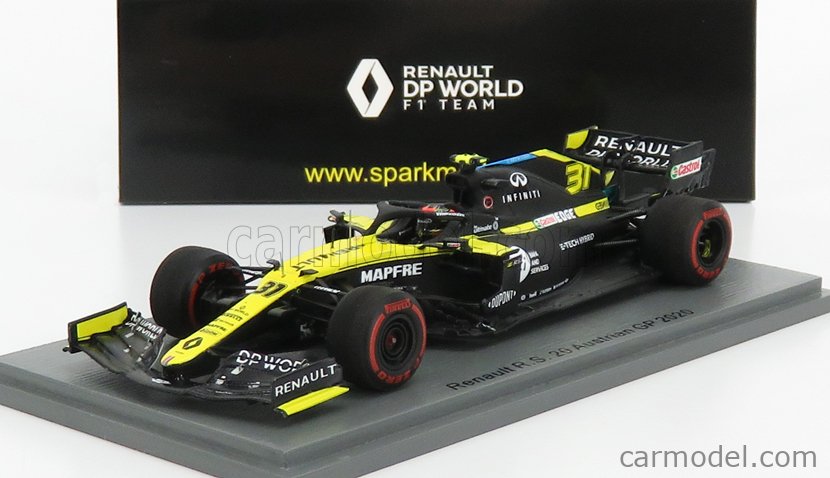 SPARK-MODEL S6467 Scale 1/43 | RENAULT F1 R.S.20 TEAM RENAULT DP