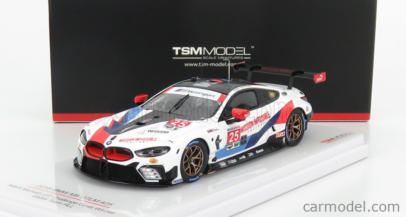 新到着 TSM×spark特注 1/43 BMW M8 GTE 2018 ミニカー - becodabarba