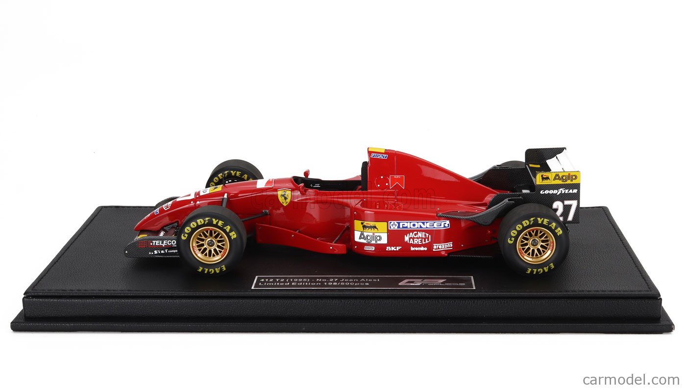 ミニカー Ferrari 412 T2 F1 1/18 1/18 GP Replicas Michael Schumacher 1995 Estoril Test
