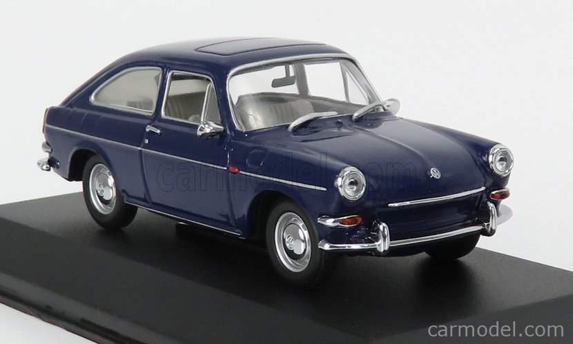 MINICHAMPS 430055320 Scale 1/43 | VOLKSWAGEN 1600TL FASTBACK 1966 BLUE