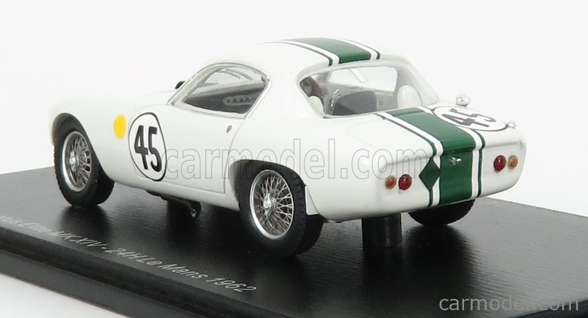 Spark 1:43 S0252 Lotus 23 Le Mans 1962 #47 Clark-Taylor