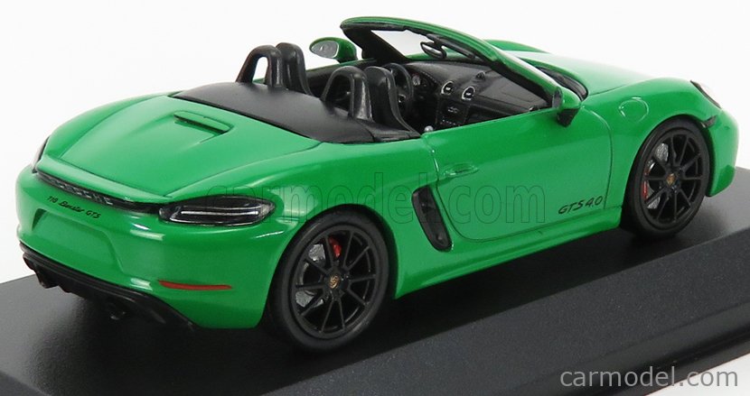 Minichamps Wap080l Masstab 1 43 Porsche 718 Boxster Gts 4 0 Spider Python Green