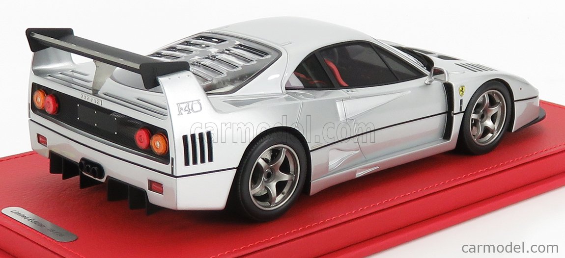 ferrari f40 silver