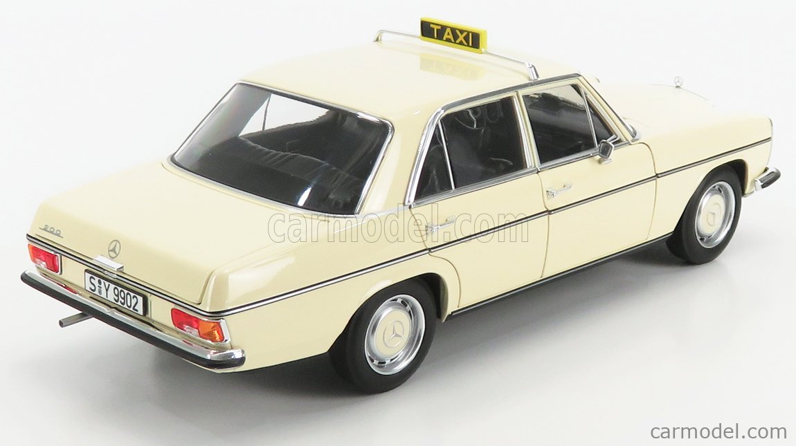 Mercedes Benz W114 W115 Taxi Limited Edition 1:18 Modell Norev strich acht 