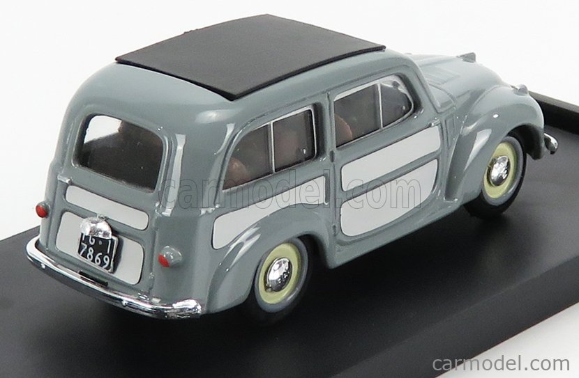 FIAT 500 SPORT 1958 TETTO METALLICO 1:43 Brumm Auto Stradali Die Cast