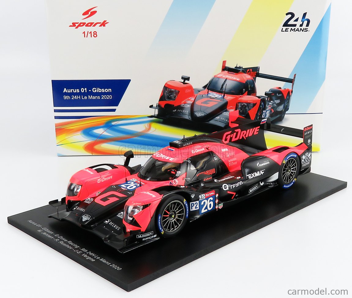 AURUS 01 - GIBSON - G-DRIVE RACING #25 24H LE MANS 2021 1/43 SPARK