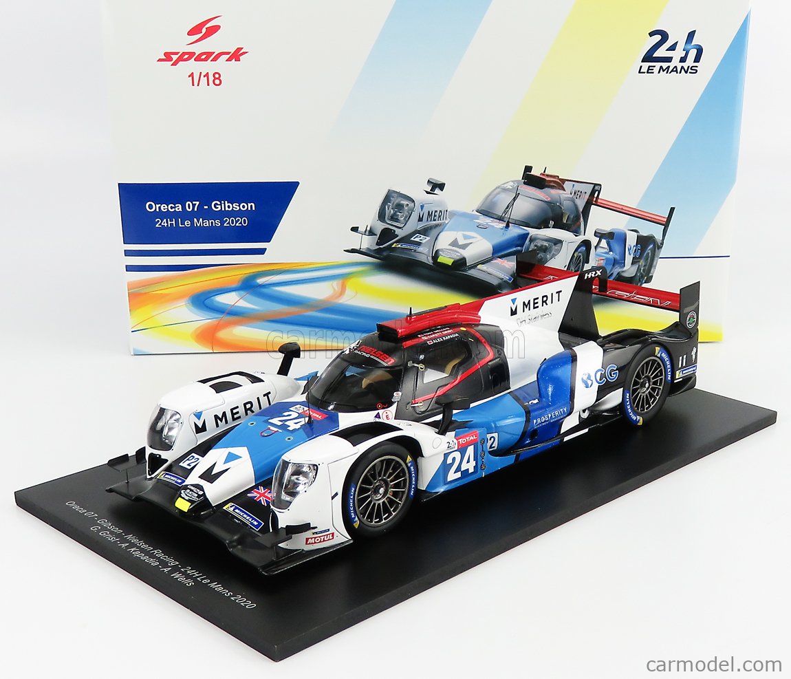 SPARK-MODEL S8624 Scale 1/43 | ORECA GIBSON 07 GK428 4.2L V8 TEAM NIELSEN RACING N 24 24h LE