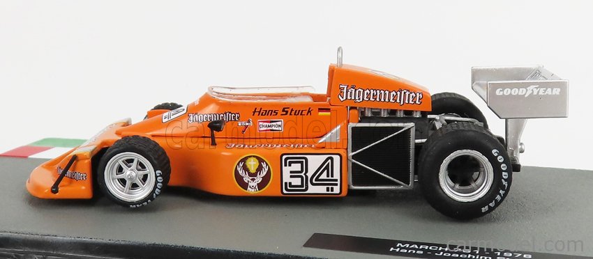 マーチ761 ハンス ヨアヒム スタッ1976年 1/43 - Deagostini F1マシンコレクション デアゴスティーニ : F1マシンコレクション 113号 (マーチ761 ハンス・ヨアヒム・スタック 1976) [分冊百科] (モデル付) : 本