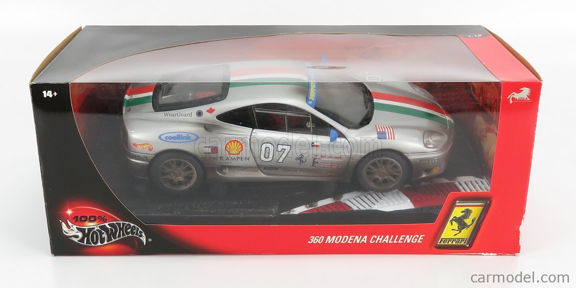 Hot Wheels Ferrari 360 Modena – Échelle 1/18, Occasion, Sans Boîte