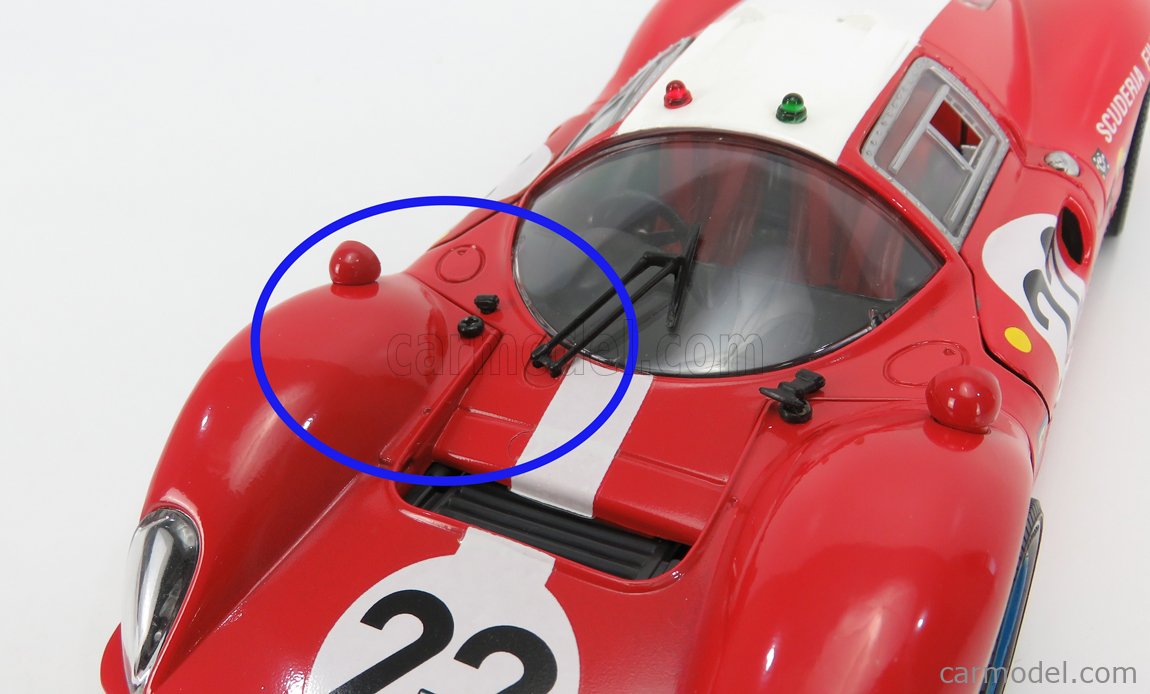 UNIVERSAL HOBBIES UH4200 Scale 1/18 | FERRARI 412P 4.0L V12 TEAM