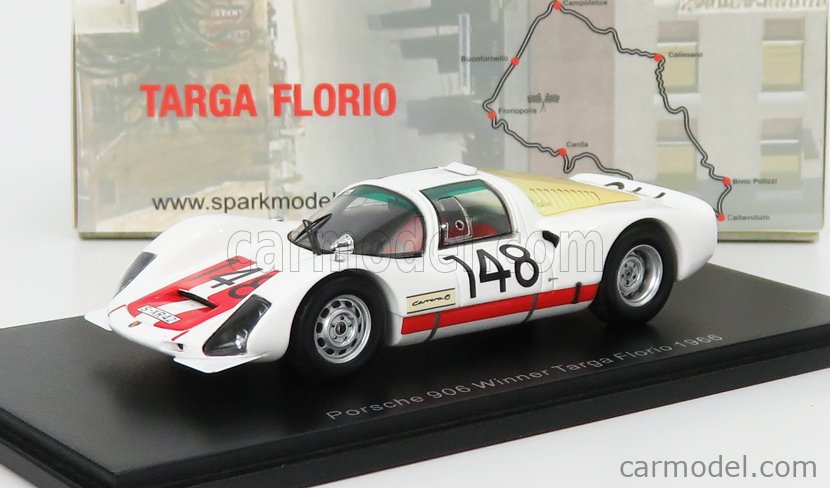 SPARK-MODEL 43TF74 Scale 1/43 | LANCIA STRATOS HF N 1 WINNER TARGA FLORIO 1974 A.BALLESTRIERI