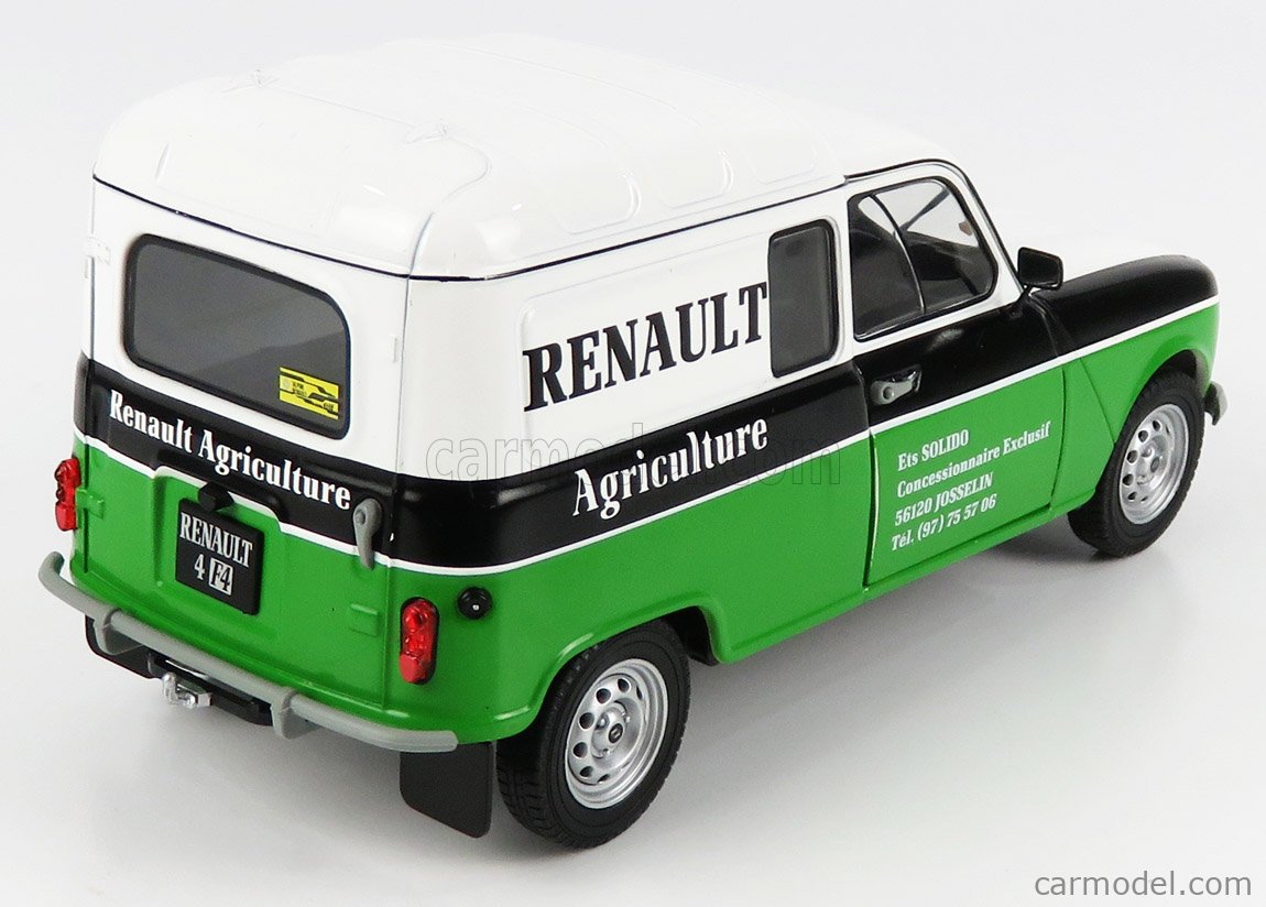 SOLIDO 1/12 - RENAULT R4 GTL - Five Diecast SOLIDO Renault 4 DARTY