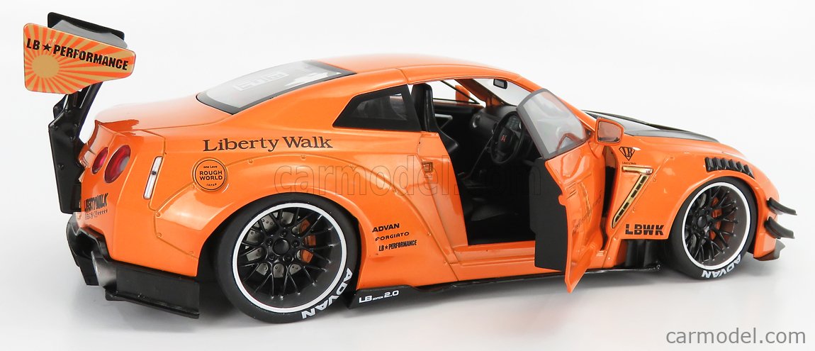 SOLIDO 1805803 Scale 1/18 | NISSAN GT-R (R35) TYPE 2 LIBERTY WALK LB ...