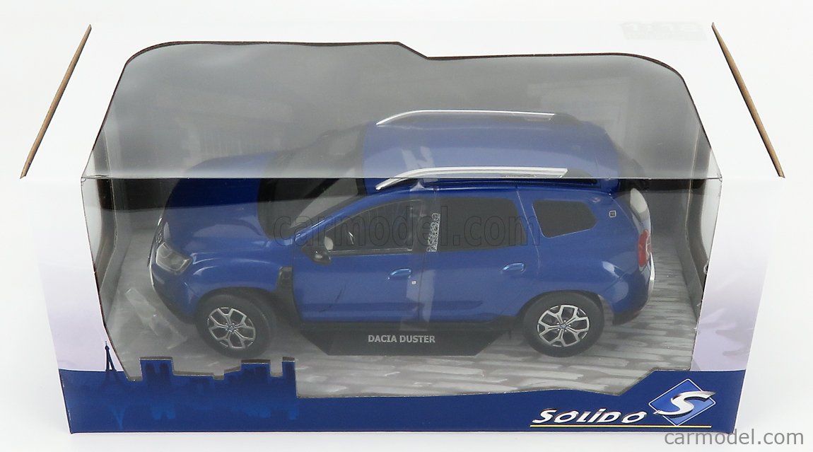 Solido 421185530 S1804602 Dacia Duster MK2, 2018, Modellauto, 1:18, weiß